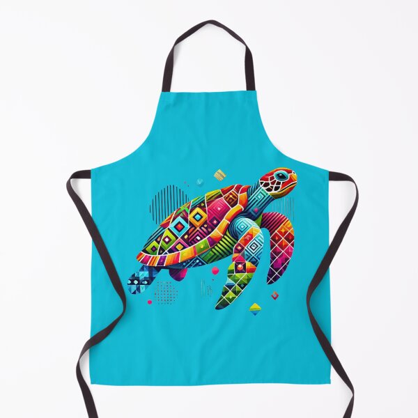 Item preview, Stunning Geometric Sea Turtle Design designed and sold by SandbarTees.
