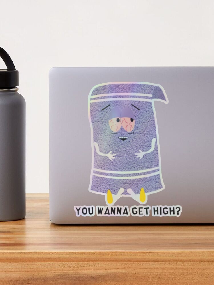 Towelie You Wanna Get High? Sticker