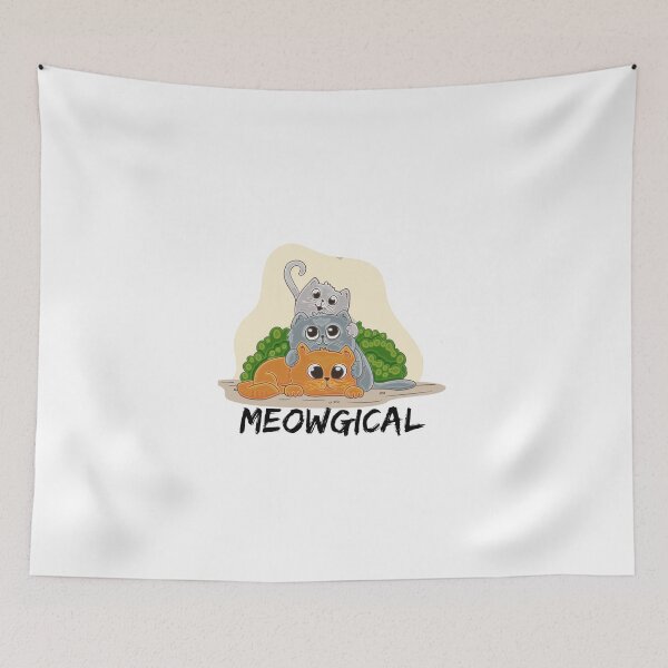 Item preview, Meowgical Sticker designed and sold by dex1one.