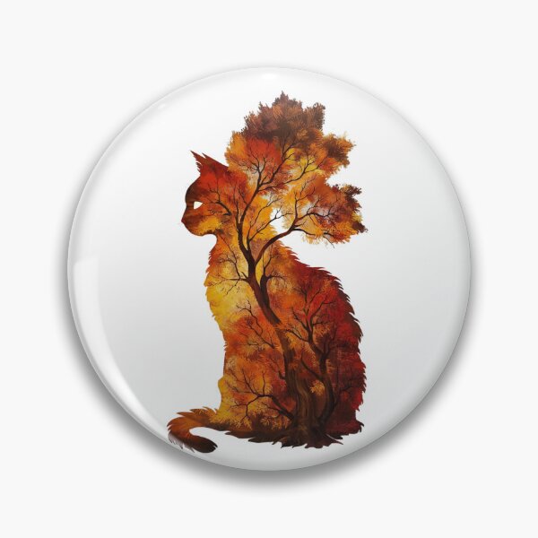 Item preview, autumn cat designed and sold by carcoseco.