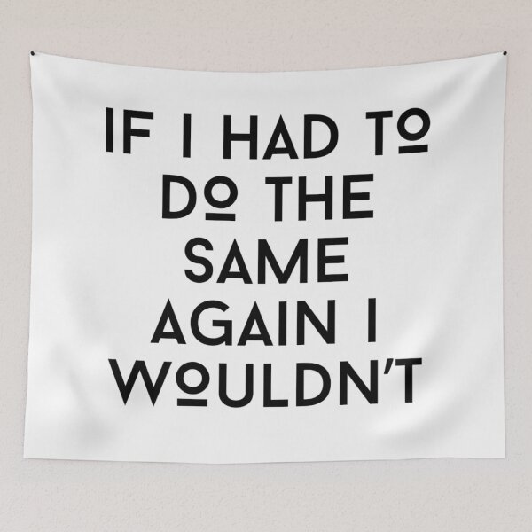 Item preview, if i had to text v1 white background designed and sold by fishpressink.