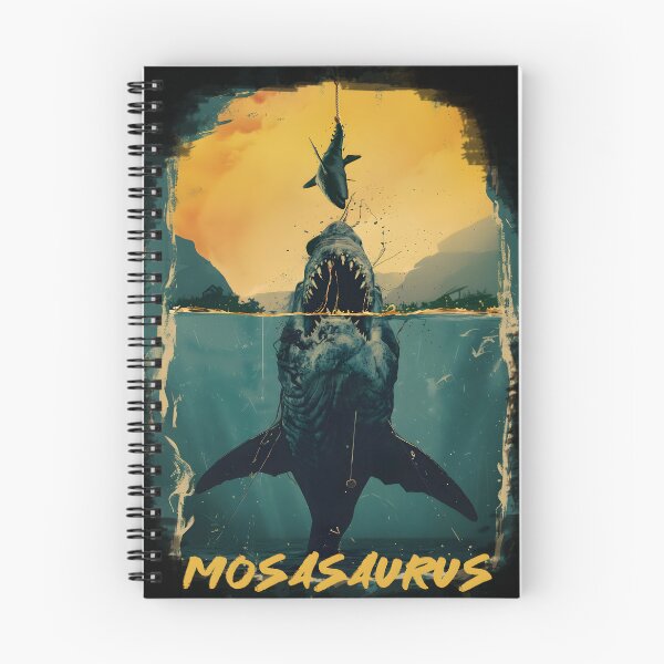 Item preview, Mosasaurus Jurassic era Prehistoric Shark Dinosaur  Design inspired by Mosasaurus feeding scene in movie Jurassic Park designed and sold by bitstudio.