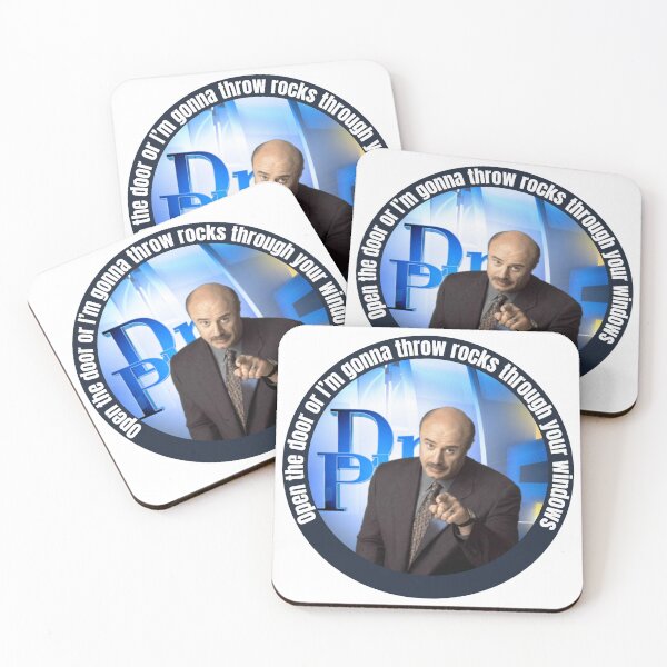 Item preview, Dr Phil / I'm gonna throw rocks designed and sold by WAIFUPOPSTUDIO.