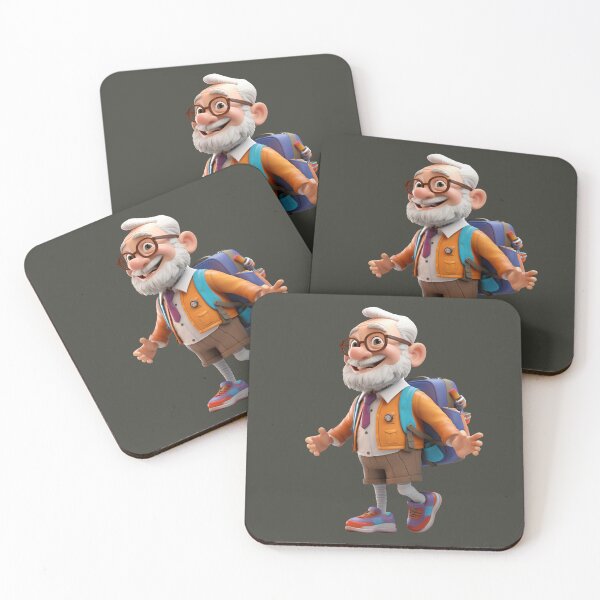 Item preview, Grandpa is happy to go to school   designed and sold by MOVALENDA.
