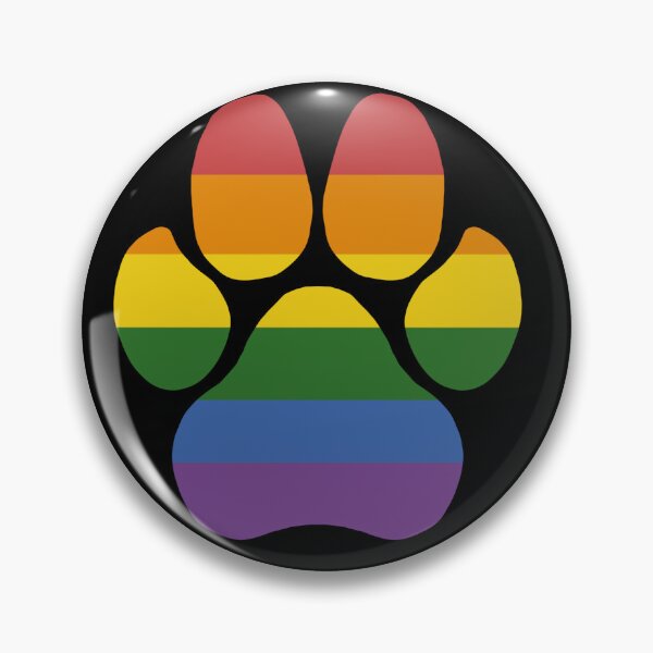 Item preview, Rainbow paw print designed and sold by LyciThePope.