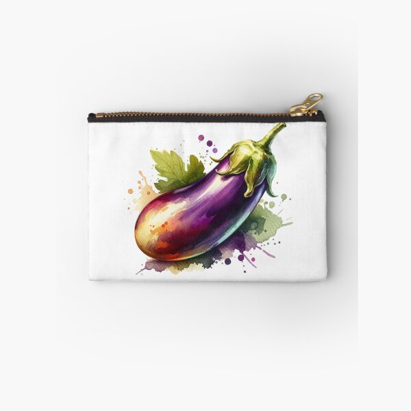 Item preview, Watercolor Eggplant designed and sold by BassHeadMomma.