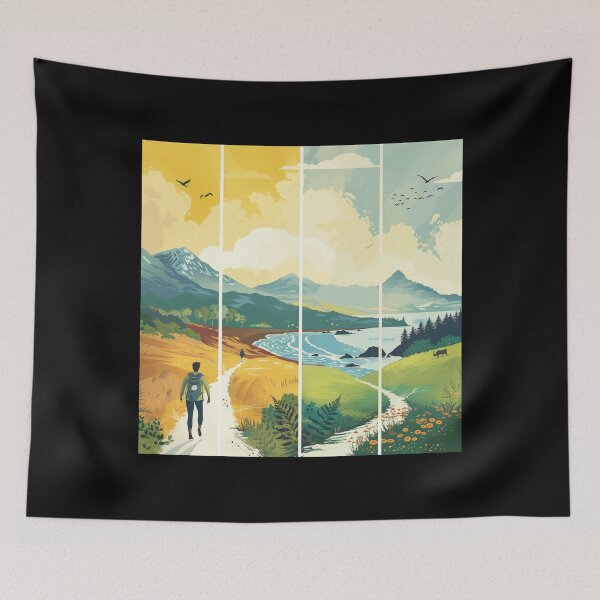 Item preview, Nature walk with birds designed and sold by Heneket.