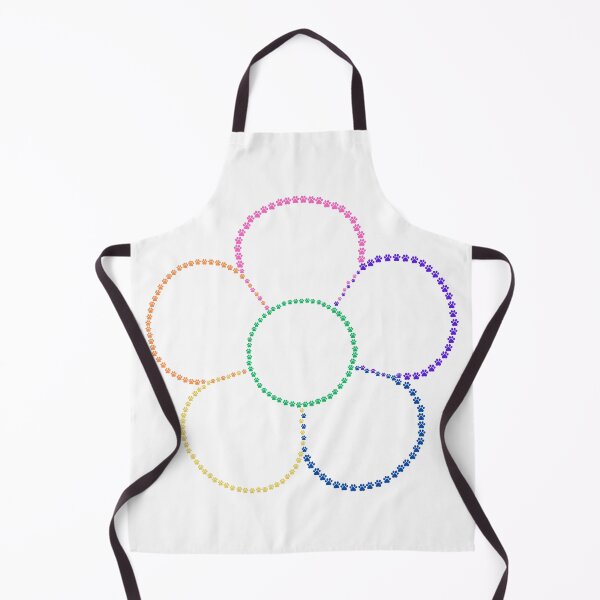 Item preview, Rainbow Paw Print Flower designed and sold by Good4Vibez.