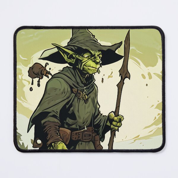 Item preview, Goblin wizard of the valley. designed and sold by ZartyDesigns.