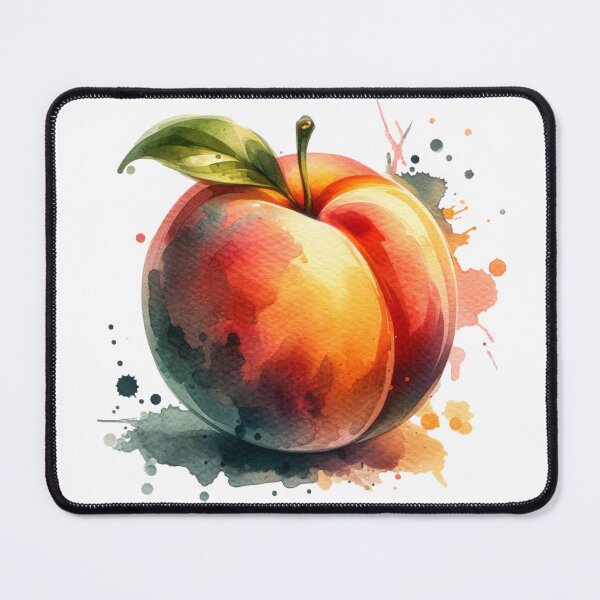 Item preview, Watercolor Peach designed and sold by BassHeadMomma.