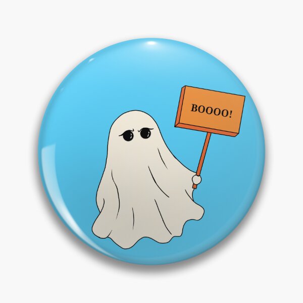 Item preview, Halloween Ghost Sticker designed and sold by Erica Teodoro Rocha.