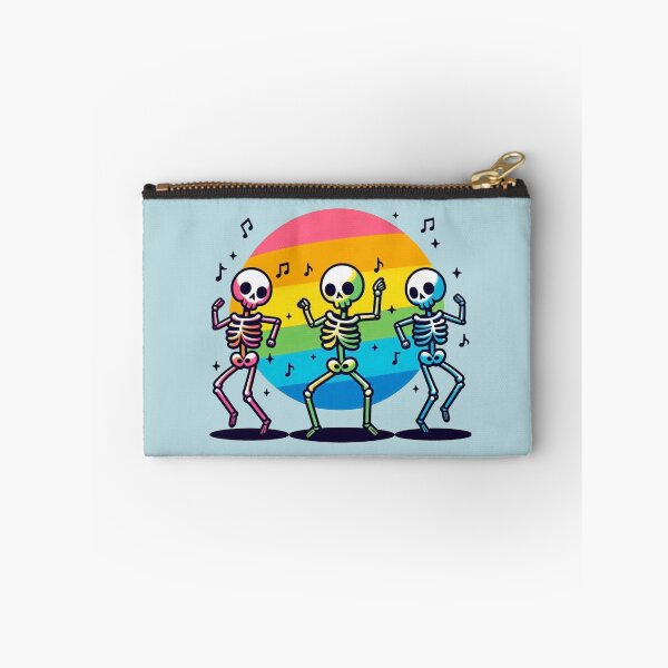 Item preview, Dancing Rainbow Skeleton designed and sold by Vkinsify.