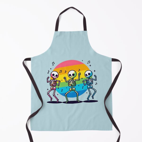 Item preview, Dancing Rainbow Skeleton designed and sold by Vkinsify.