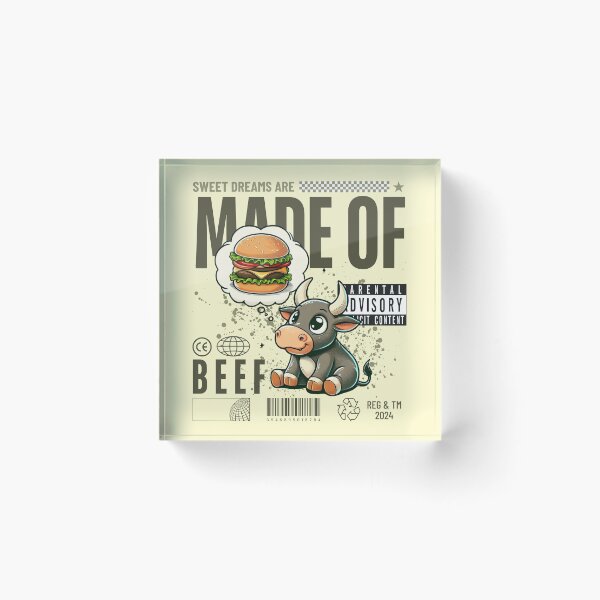 Item preview, Sweet dreams are made of beef designed and sold by Peerless-Prime.