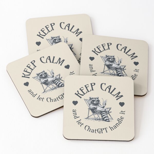 Item preview, Keep Calm And Let ChatGPT Handle It designed and sold by A.I.  Took My Job!.