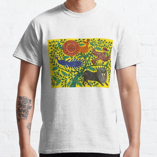 Item preview, Maria Prymachenko, Guests at the Lion, Famous Ukrainian Artist, Ukrainian Folk Art designed and sold by Artistic Gift Print.