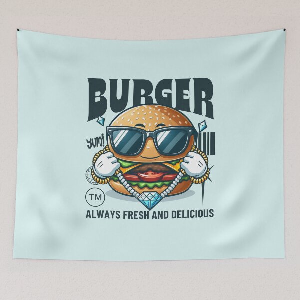 Item preview, Burger : always fresh and delicious designed and sold by Peerless-Prime.
