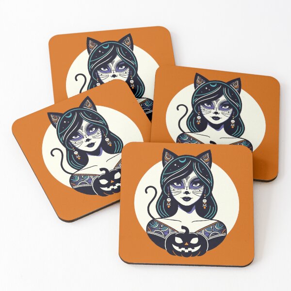 Item preview, pumpkin witch designed and sold by BLUEiceberg.