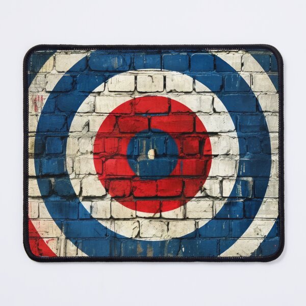 Item preview, Brickwork Abstract 2 Classic Retro RAF mod roundel designed and sold by ModSupporters.