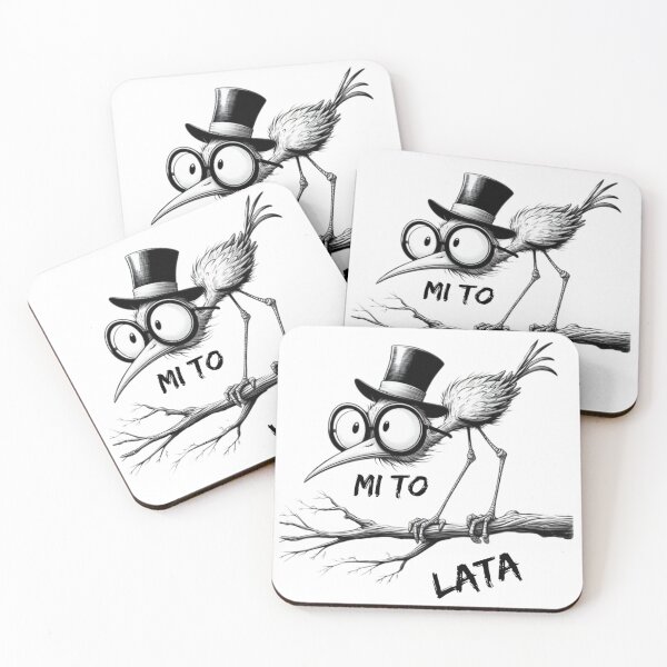 Item preview, BIRD WITH GLASSES.  designed and sold by MargoGallery.