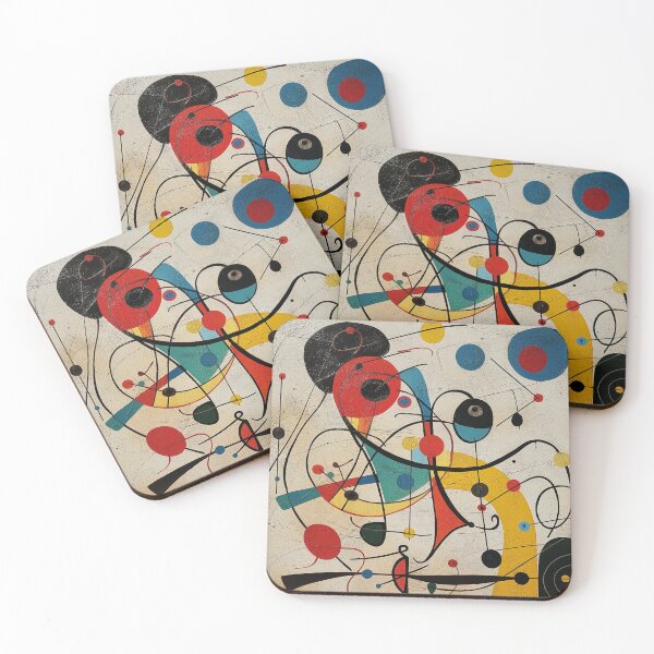Item preview, Dreamscapes of Miró - Abstract Harmony designed and sold by nshaltiel.