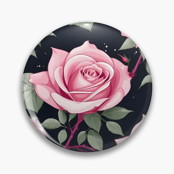 Item preview, Modern abstract Pink Rose Pattern designed and sold by BDLuck2021.