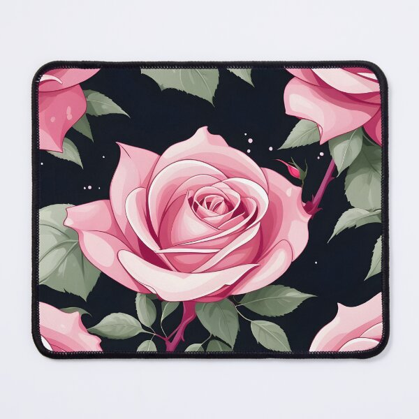Item preview, Modern abstract Pink Rose Pattern designed and sold by BDLuck2021.