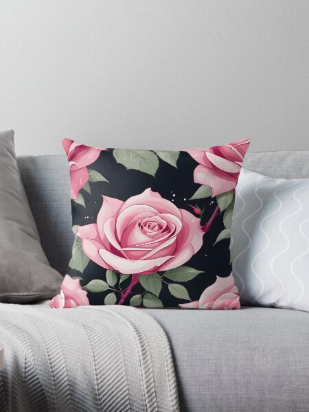 Item preview, Modern abstract Pink Rose Pattern designed and sold by BDLuck2021.