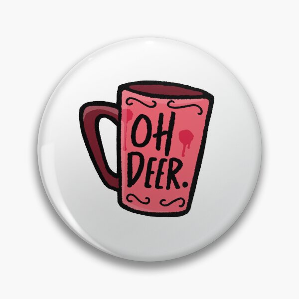 Item preview, Alastor's "Oh Deer." Mug Cartoon designed and sold by caseDL6.