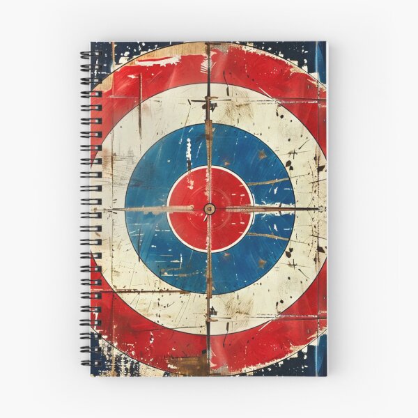 Item preview, Vintage Abstract Classic Retro RAF mod roundel designed and sold by ModSupporters.