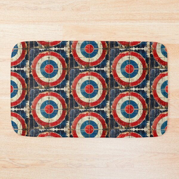 Item preview, Vintage Abstract Classic Retro RAF mod roundel designed and sold by ModSupporters.