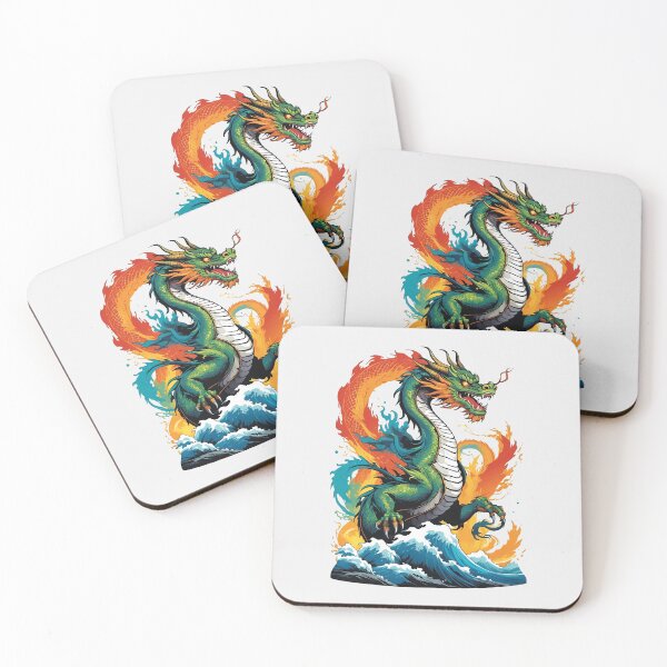 Item preview, Chinese Dragon Water and Fire designed and sold by Airod 07.