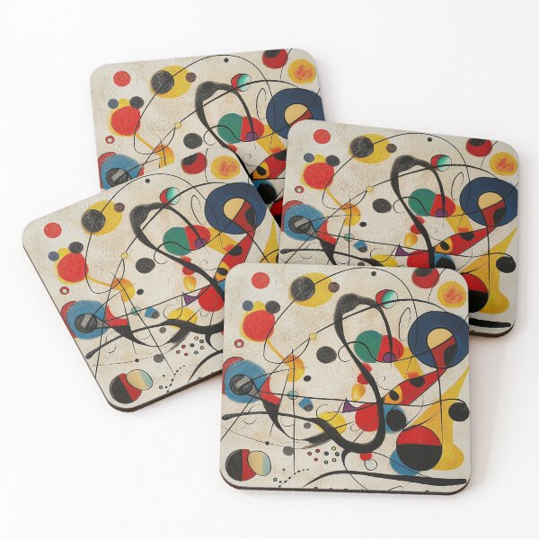 Item preview, Dreamscapes of Miró - Dance of Colors designed and sold by nshaltiel.