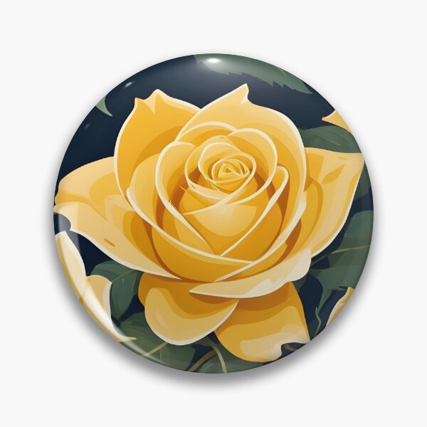 Item preview, Modern abstract Yellow Rose Pattern designed and sold by BDLuck2021.