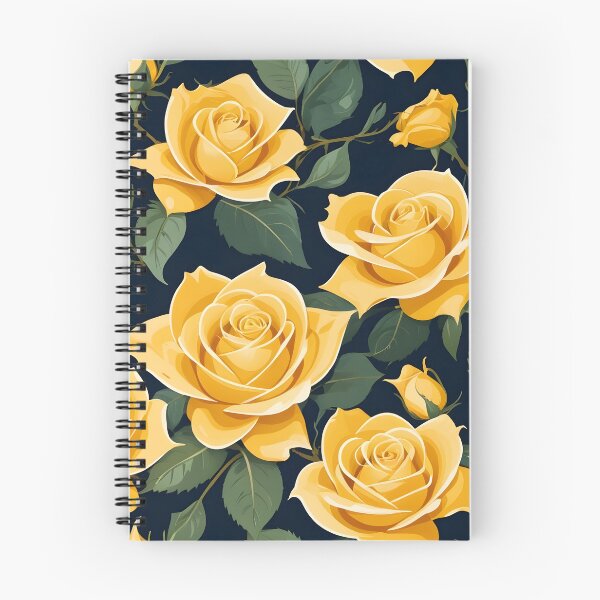 Item preview, Modern abstract Yellow Rose Pattern designed and sold by BDLuck2021.