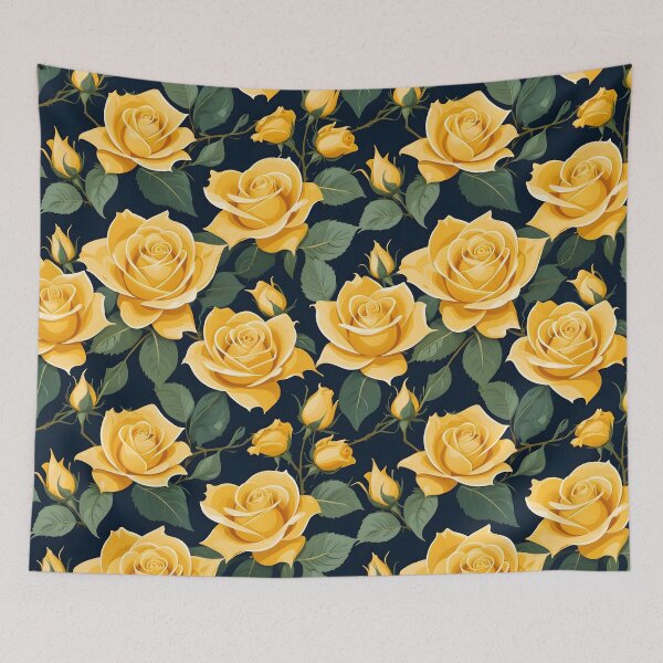 Item preview, Modern abstract Yellow Rose Pattern designed and sold by BDLuck2021.