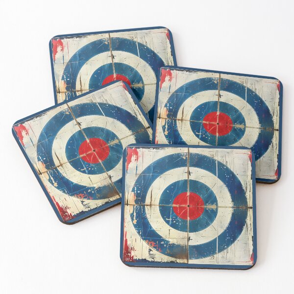 Item preview, Alt Vintage Abstract Classic Retro RAF mod roundel designed and sold by ModSupporters.
