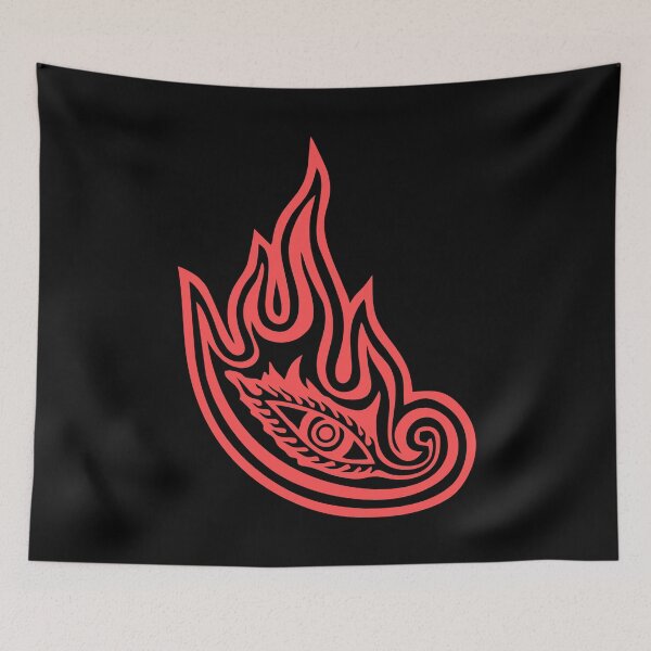 Item preview, The Burning Eye designed and sold by sadadamthic.