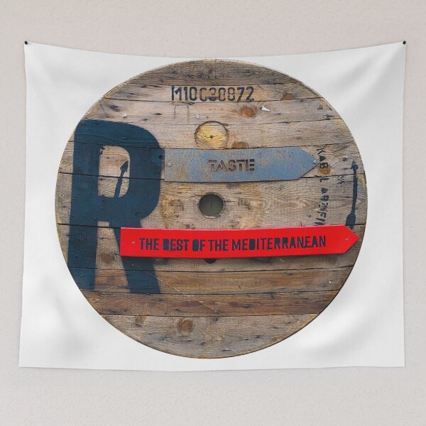 Item preview, The Best if the Medditeranean - Vintage Wooden Sign designed and sold by Bruno Beach.