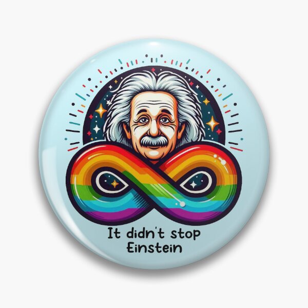 Item preview, It didnt stop Einstein designed and sold by Vkinsify.