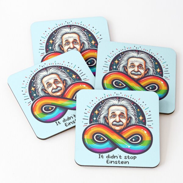 Item preview, It didnt stop Einstein designed and sold by Vkinsify.