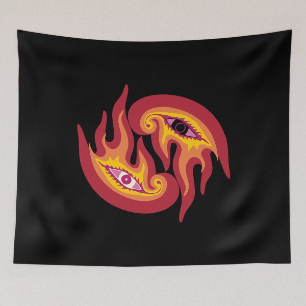 Item preview, The Eyes in Flame designed and sold by sadadamthic.