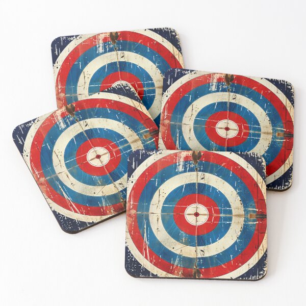 Item preview, Weathered Alt Vintage Abstract Classic Retro RAF mod roundel designed and sold by ModSupporters.