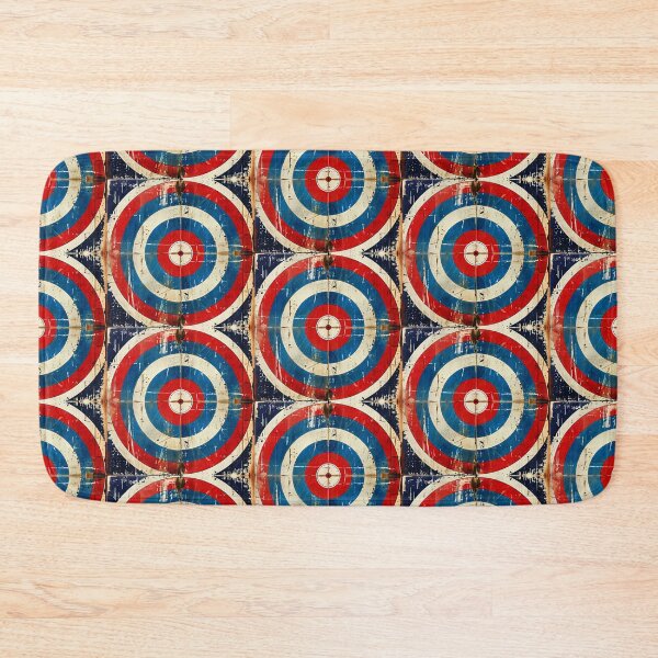 Item preview, Weathered Alt Vintage Abstract Classic Retro RAF mod roundel designed and sold by ModSupporters.