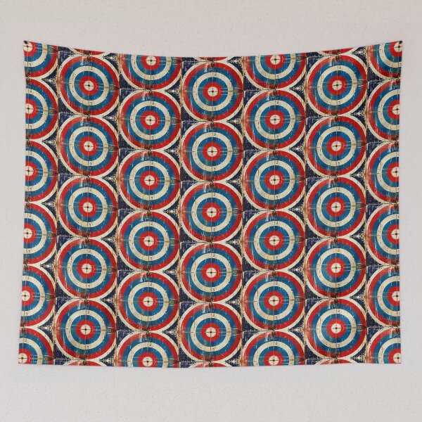 Item preview, Weathered Alt Vintage Abstract Classic Retro RAF mod roundel designed and sold by ModSupporters.