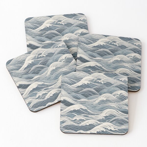 Item preview, Serenity in Motion: Tranquil Japanese Waves designed and sold by FreedomToDesign.
