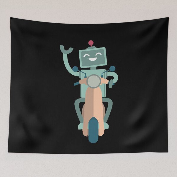 Aperçu de l'œuvre Robot mignon Robotique Technologie créée et vendue par MooonTees.