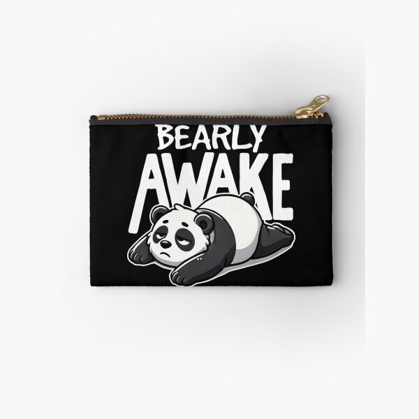 Item preview, Bearly Awake Cute Tired Panda designed and sold by DetourShirts.