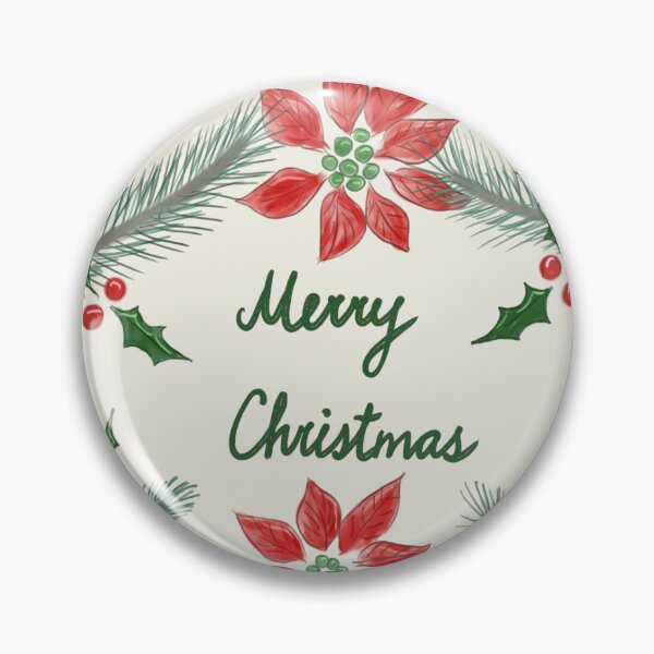Item preview, Letras de feliz navidad con vegetación. designed and sold by Gaillycools.