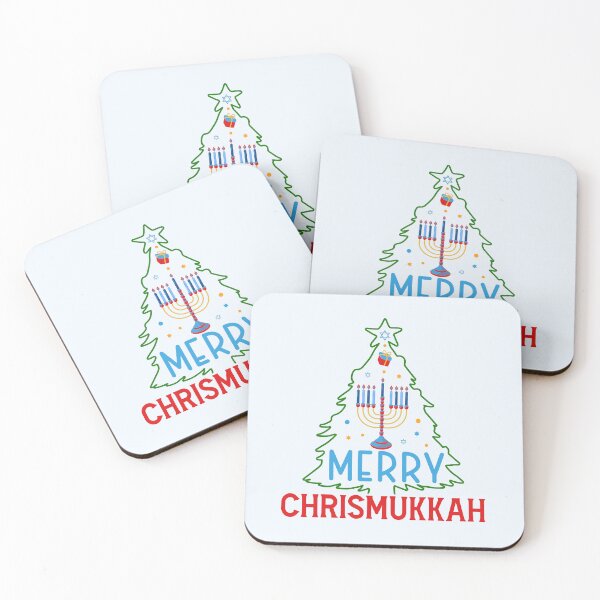 Item preview, Merry Chrismukkah Happy Hanukkah + Merry Christmas designed and sold by darkskydelights.